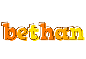 Bethan desert logo