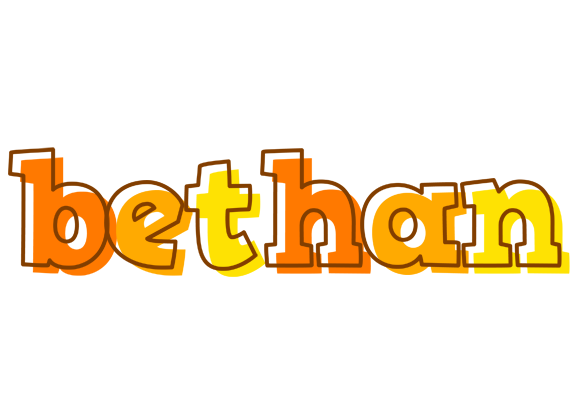 Bethan desert logo
