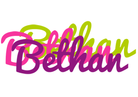 Bethan flowers logo