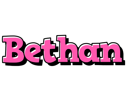 Bethan girlish logo