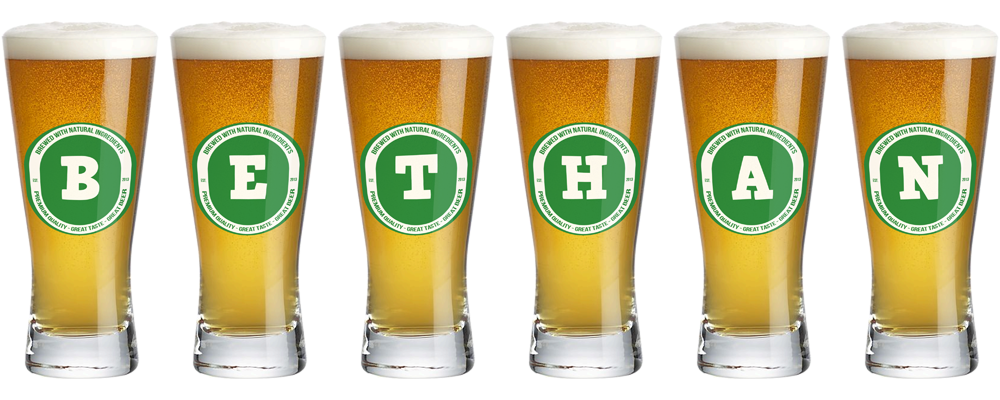Bethan lager logo
