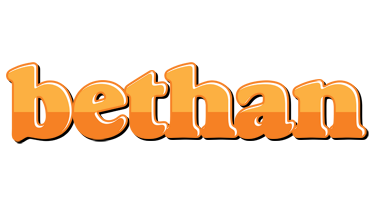 Bethan orange logo