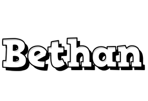 Bethan snowing logo