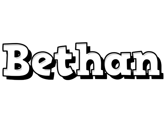 Bethan snowing logo