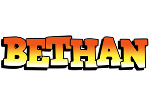 Bethan sunset logo