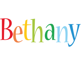 Bethany birthday logo