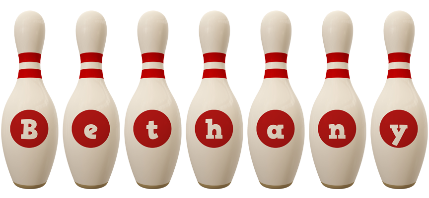 Bethany bowling-pin logo