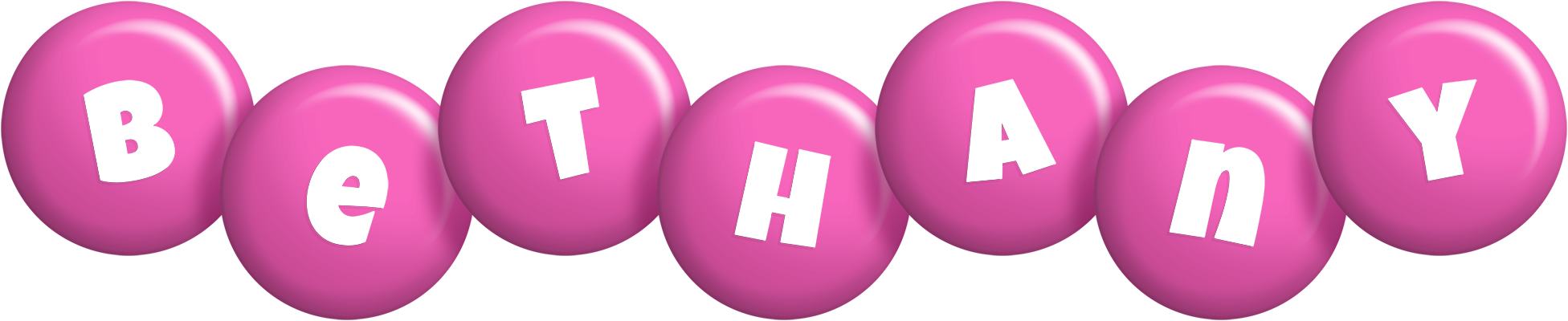 Bethany candy-pink logo