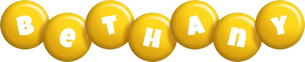 Bethany candy-yellow logo