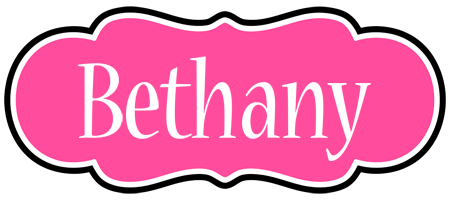 Bethany invitation logo