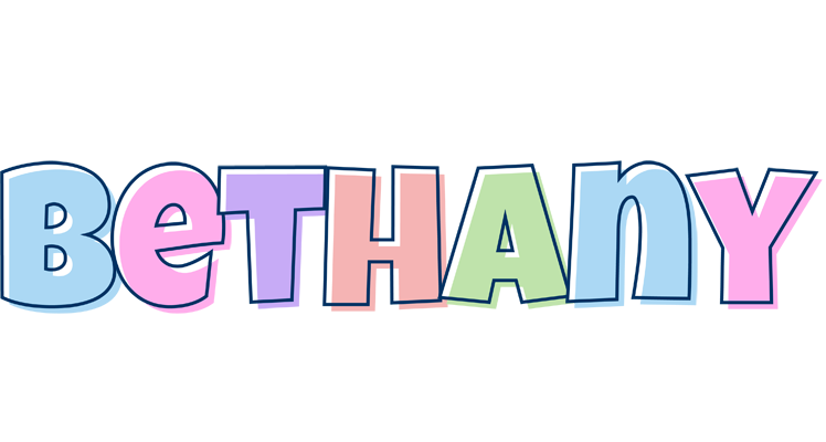 Bethany pastel logo