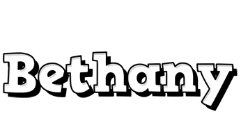 Bethany snowing logo