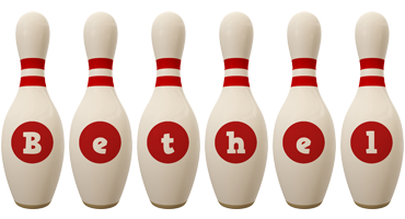 Bethel bowling-pin logo