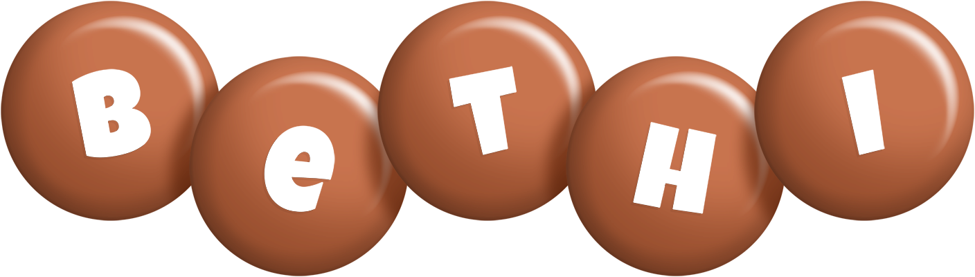 Bethi candy-brown logo