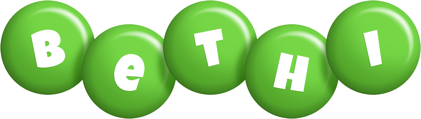 Bethi candy-green logo