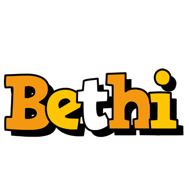 Bethi cartoon logo