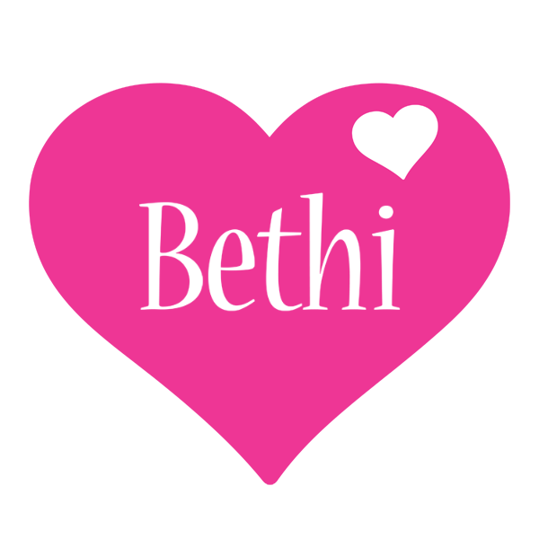 Bethi love-heart logo