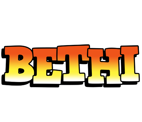 Bethi sunset logo