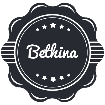 Bethina badge logo