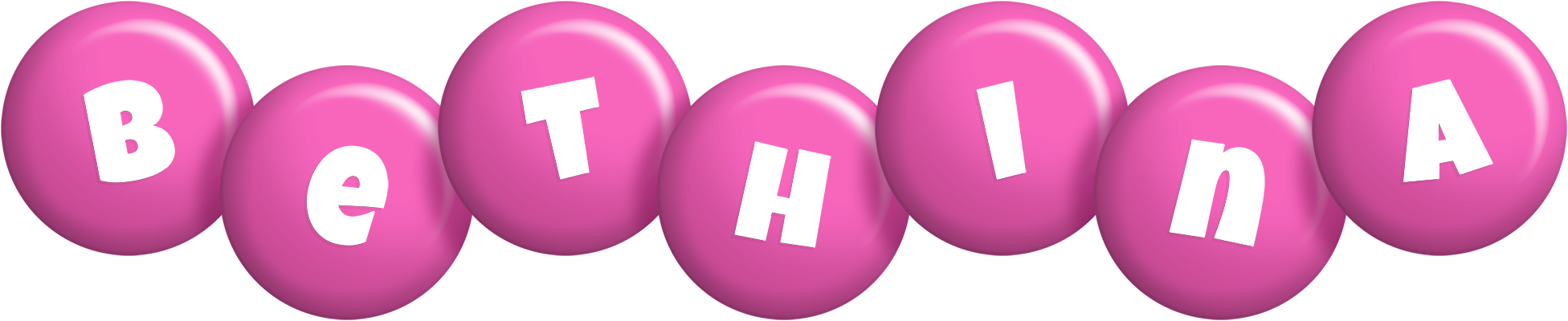 Bethina candy-pink logo