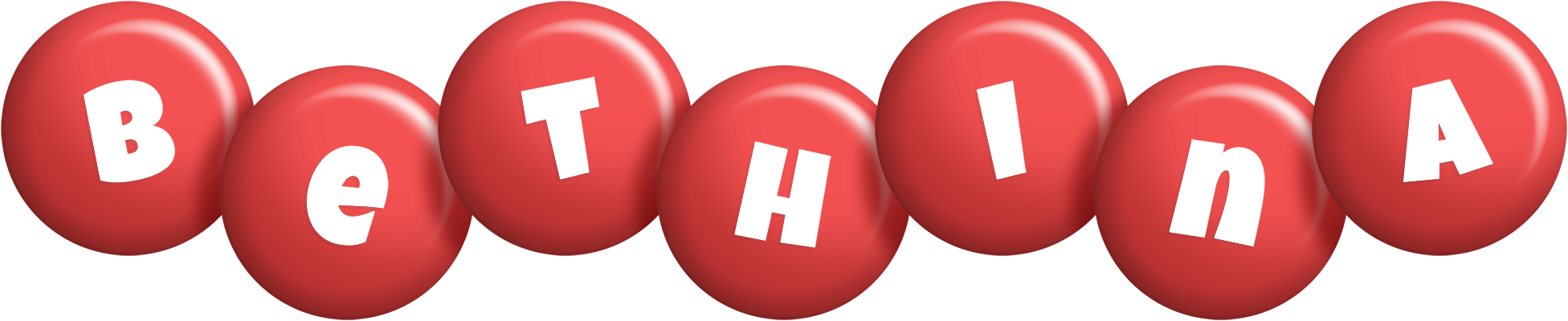 Bethina candy-red logo