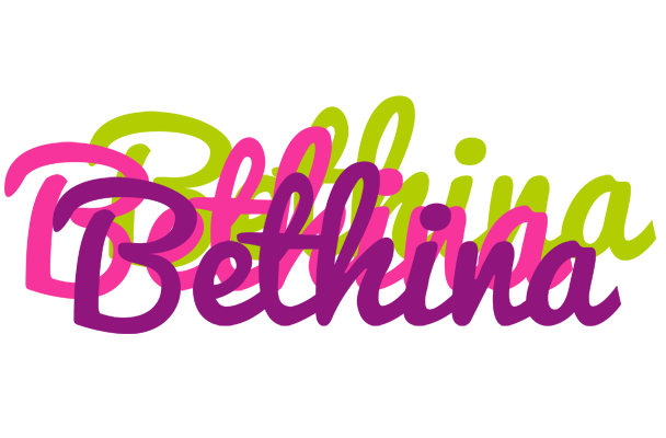 Bethina flowers logo
