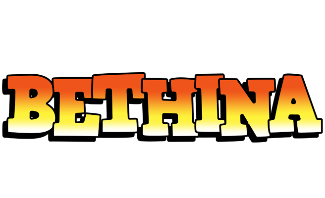 Bethina sunset logo