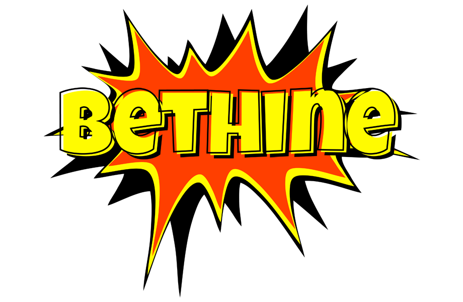 Bethine bazinga logo