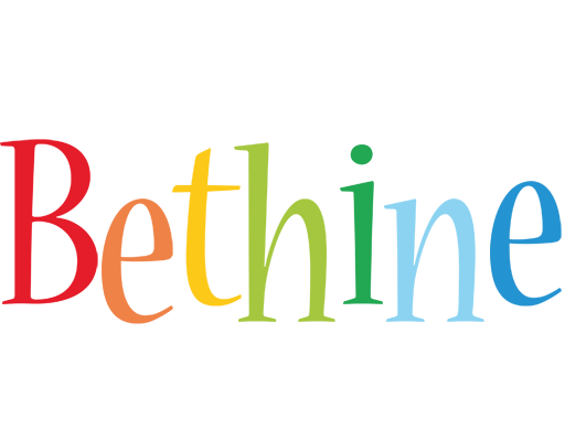 Bethine birthday logo