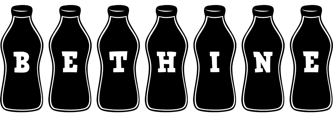 Bethine bottle logo