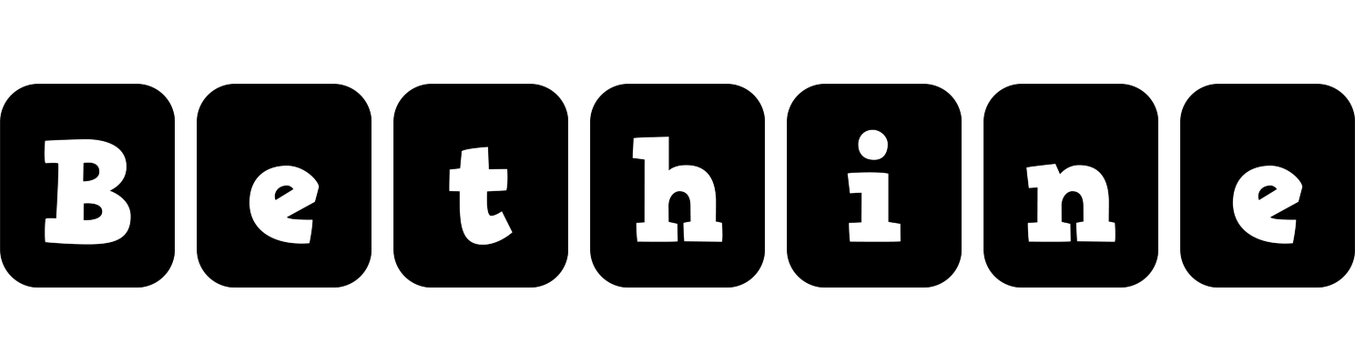 Bethine box logo