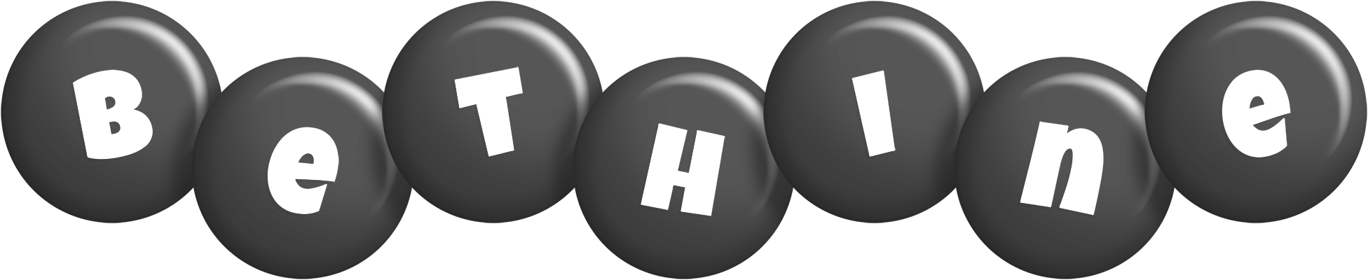 Bethine candy-black logo