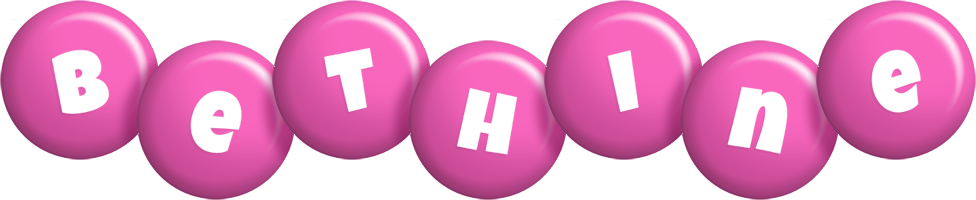 Bethine candy-pink logo