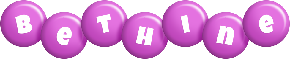 Bethine candy-purple logo