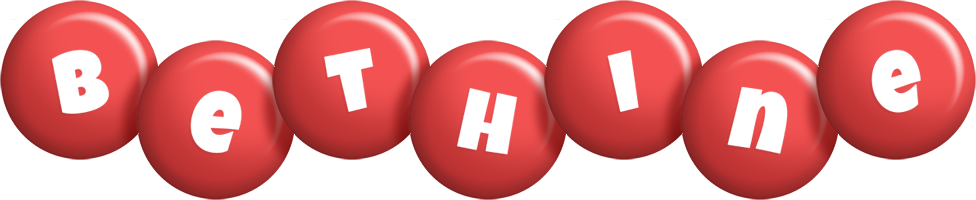 Bethine candy-red logo