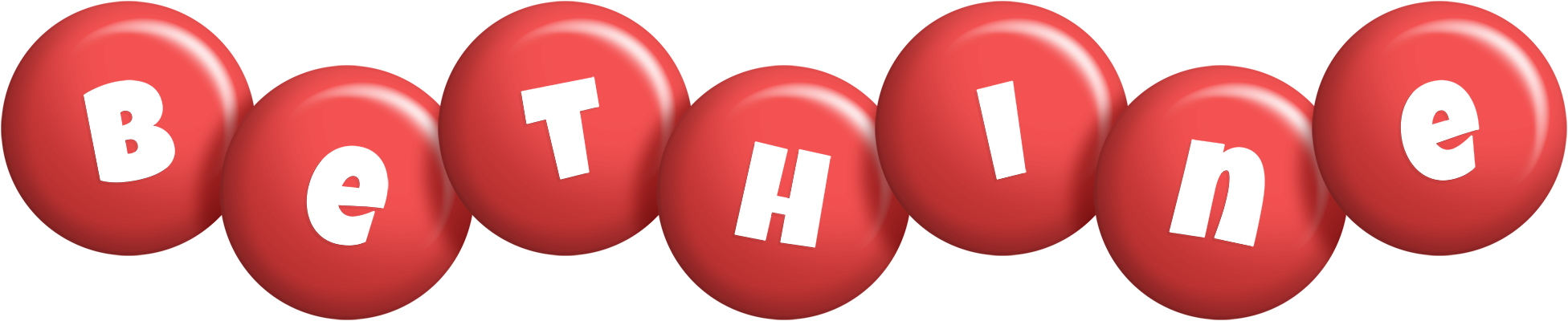 Bethine candy-red logo