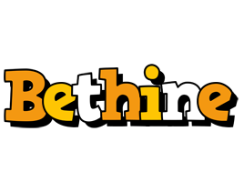 Bethine cartoon logo