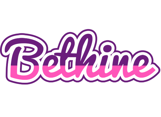 Bethine cheerful logo