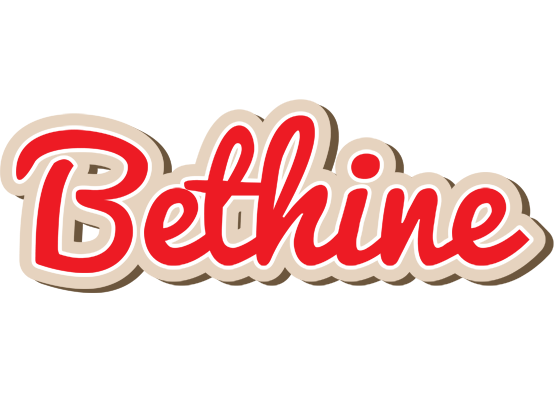 Bethine chocolate logo
