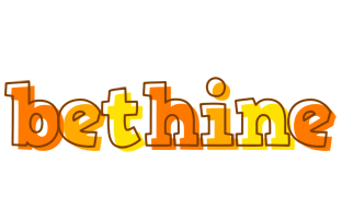 Bethine desert logo