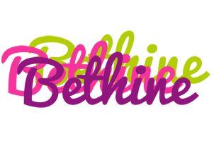 Bethine flowers logo