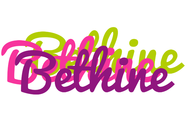 Bethine flowers logo