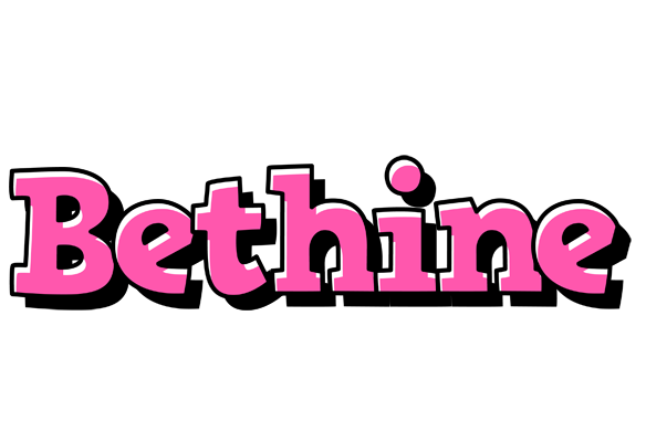 Bethine girlish logo