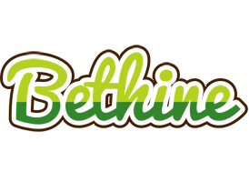 Bethine golfing logo