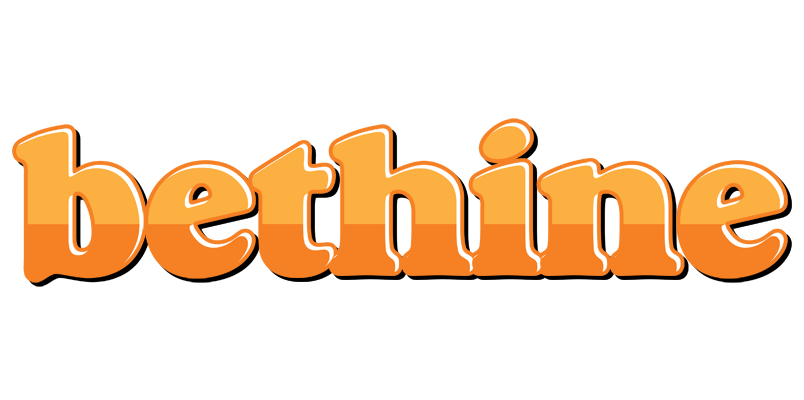 Bethine orange logo