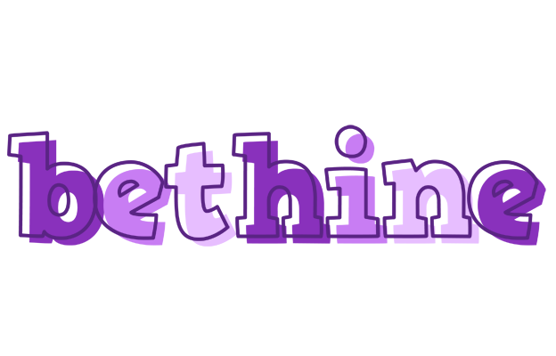Bethine sensual logo
