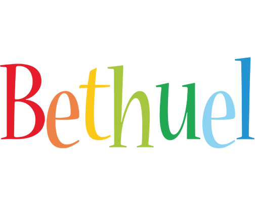 Bethuel birthday logo