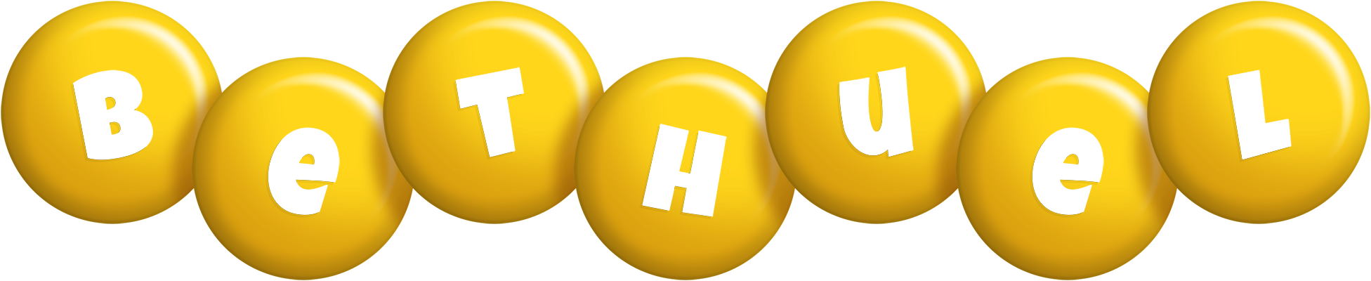 Bethuel candy-yellow logo