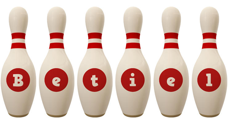 Betiel bowling-pin logo