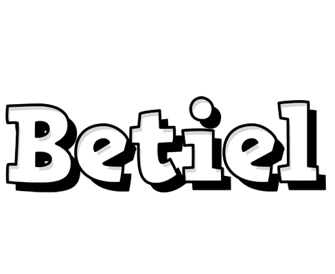 Betiel snowing logo